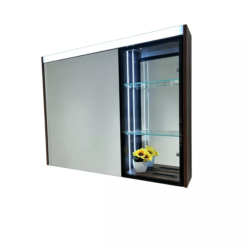 Gabinete con espejo de baño LED