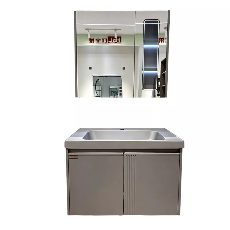 Tocador de baño minimalista de PVC