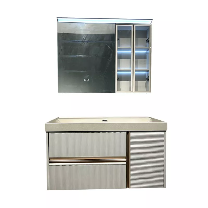 Tocador de baño de PVC de lujo moderno