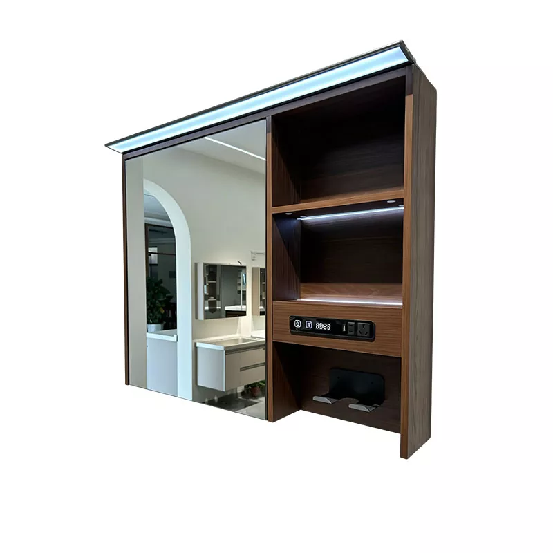 Gabinete con espejo de baño multifuncional