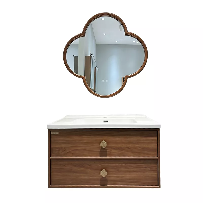 Tocador de baño de madera maciza multicapa impermeable